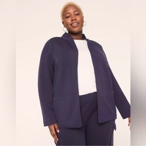 Lane Bryant Journeys Deep Blue Blazer-Super Soft!
